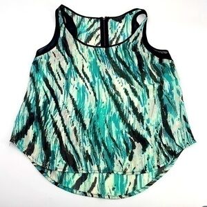 UEC Guess tank top with black exposed zipper in the back size XS